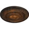 Ekena Millwork Christopher Ceiling Medallion, Hand-Painted Rust, 26 5/8"OD x 2 1/4"P CM26CSRUS - alternate 2
